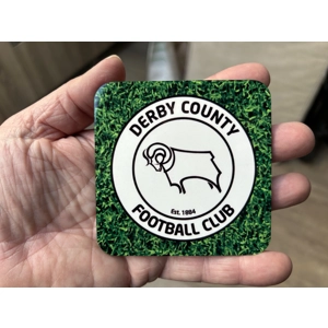 Derby County Square Coasters x 6