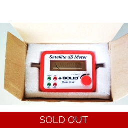 Solid S2 SF-45 Digital Satellite dB Meter Full HD 1080p