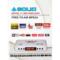 Solid HDS2-6363 Set Top BOX + wifi Adapter