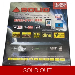 Solid HDS2 6141 PRO Set Top Box Full HD MPEG4