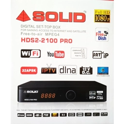 Solid HDS2 2100 PRO Set Top Box Full HD MPEG4