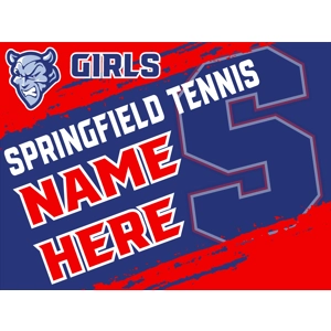Girls Tennis Yard Signs