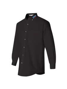 Men's FeatherLite LS Black Oxford
