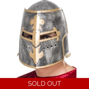 Medieval Crusader Knight Helmet