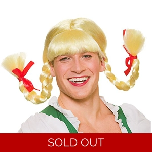 Funny Bavarian Beer Girl Wig