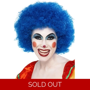 Clown Wig - Blue
