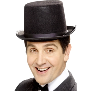 Top Hat - Black Felt