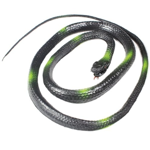 Rubber Coiled Snake