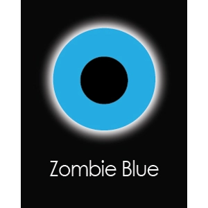 Zombie Blue - 1 Day Lenses