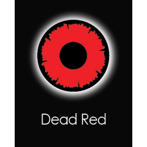 Dead Red - 1 Day Lenses