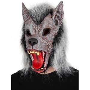 Werewolf Mask - Grey