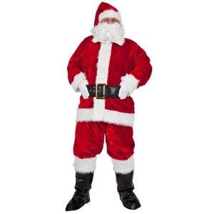 Regal Plush Professional 8pc Santa Outfit