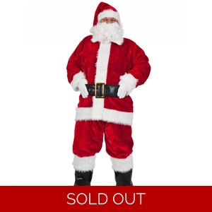 Regal Plush Professional 8pc Santa Outfit