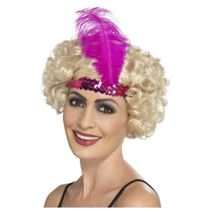 Flapper Headband - Pink
