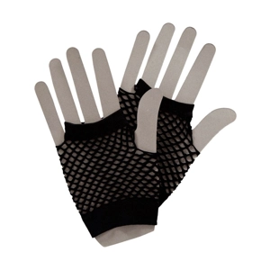 Fishnet Gloves - Black