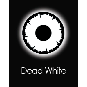 Dead White - 1 Day Lenses