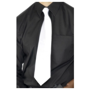 Gangster Tie - White