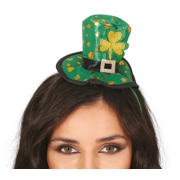 MIni St Patricks Hat on Headband
