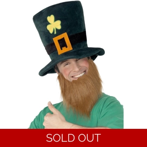 St Patricks Top Hat with Beard