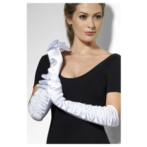 Temptress Gloves - White