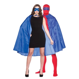 Superhero Cape & Mask - Blue