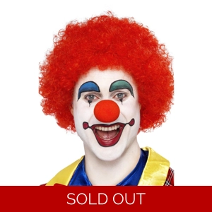 Clown Wig - Red