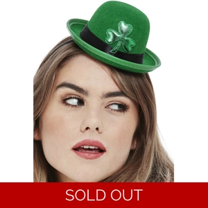 Paddy's Day Mini Bowler Hat