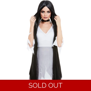 Witch Wig - Extra Long Black