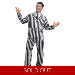 Black and White Suit