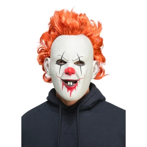 Red Haired Clown Mask