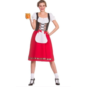 Traditional Bavarian Beer Girl Costume