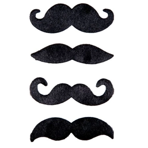 Funny Moustaches - Black