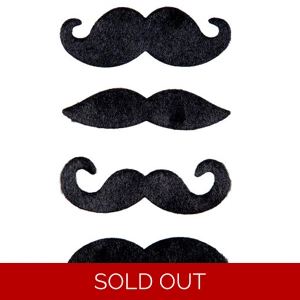 Funny Moustaches - Black