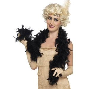 Feather Boa - Black