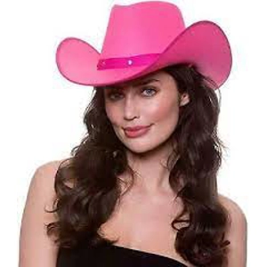 Texan Cowboy Hat - Hot Pink
