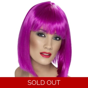 Glam Wig - Neon Purple