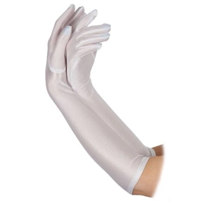 Long Gloves - White
