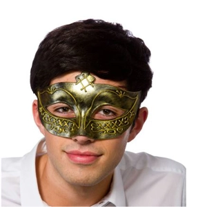 Gladiator Eye Mask - Gold