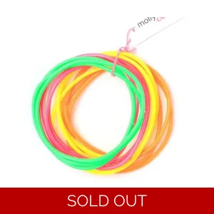 Gummy Bangles - Neon