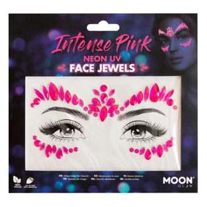 Face Jewels - Neon UV Intense Pink