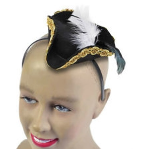 Mini Pirate Hat on Headband