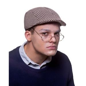 Old Man Faux Tweed Cap