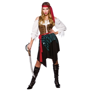 Caribbean Pirate Woman Costume
