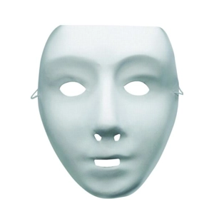 White Face Mask