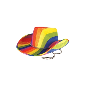 Cowboy Hat - Rainbow Coloured