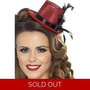 Mini Top Hat - Red