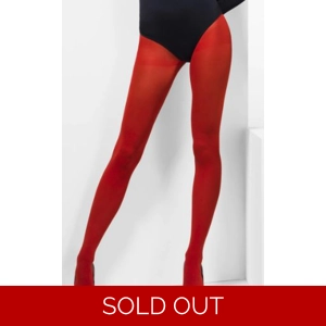 Opaque Tights - Red