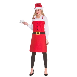 Santa Apron and Hat