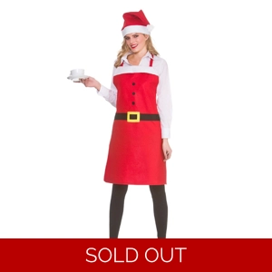 Santa Apron and Hat