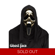 Ghost Face Mask - Gold